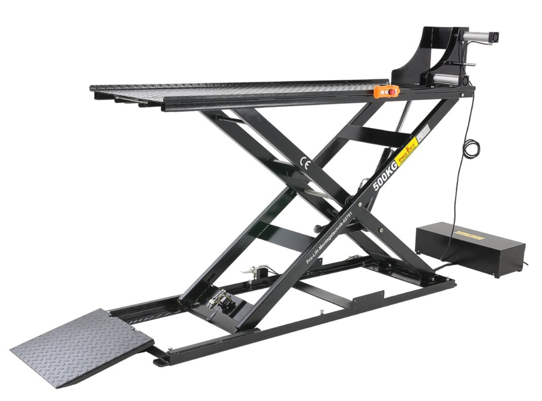 Professionelle Motorradhebebühne 500kg